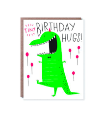 Egg Press Tiny Hugs Birthday Card