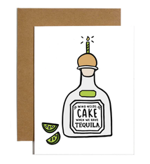 Brittany Paige Cake Tequila Card