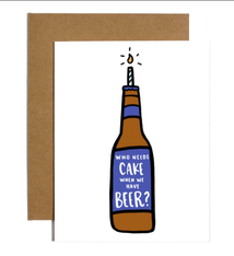Brittany Paige Cake Beer Card
