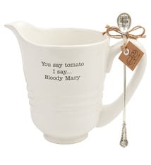 Mud Pie BLOODY MARY PITCHER SET