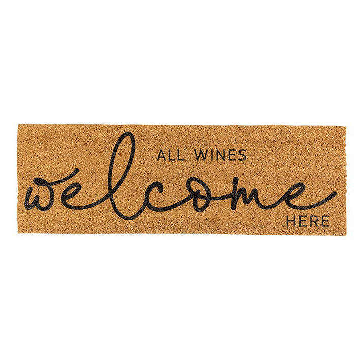 Creative Brands Door Mat - All Wines Welcome