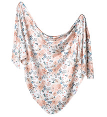 Copper Pearl Knit Swaddle Blanket Autumn