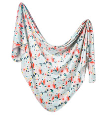 Copper Pearl Knit Swaddle Blanket Leilani