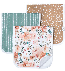 Copper Pearl Burp Cloth Set Autumn