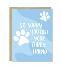 Row House 14 Furry Friend Card