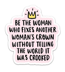 Brittany Paige Woman's Crown Sticker