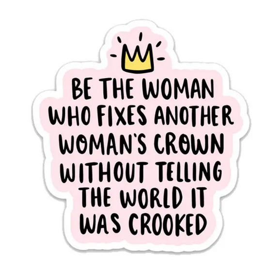 Brittany Paige Woman's Crown Sticker