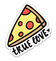 Brittany Paige True Love Pizza Sticker