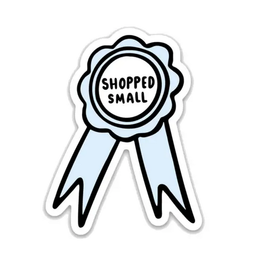 Brittany Paige Shopped Small Ribbon Sticker