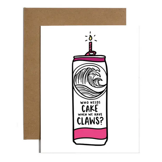 Brittany Paige Cake? Claws Birthday Card