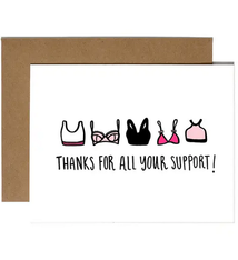 Brittany Paige Thanks for Support Card
