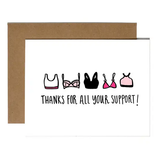 Brittany Paige Thanks for Support Card