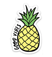 Brittany Paige Good Vibes Pineapple Sticker