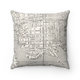 Daisy Mae Designs Map Pillow Fells Point