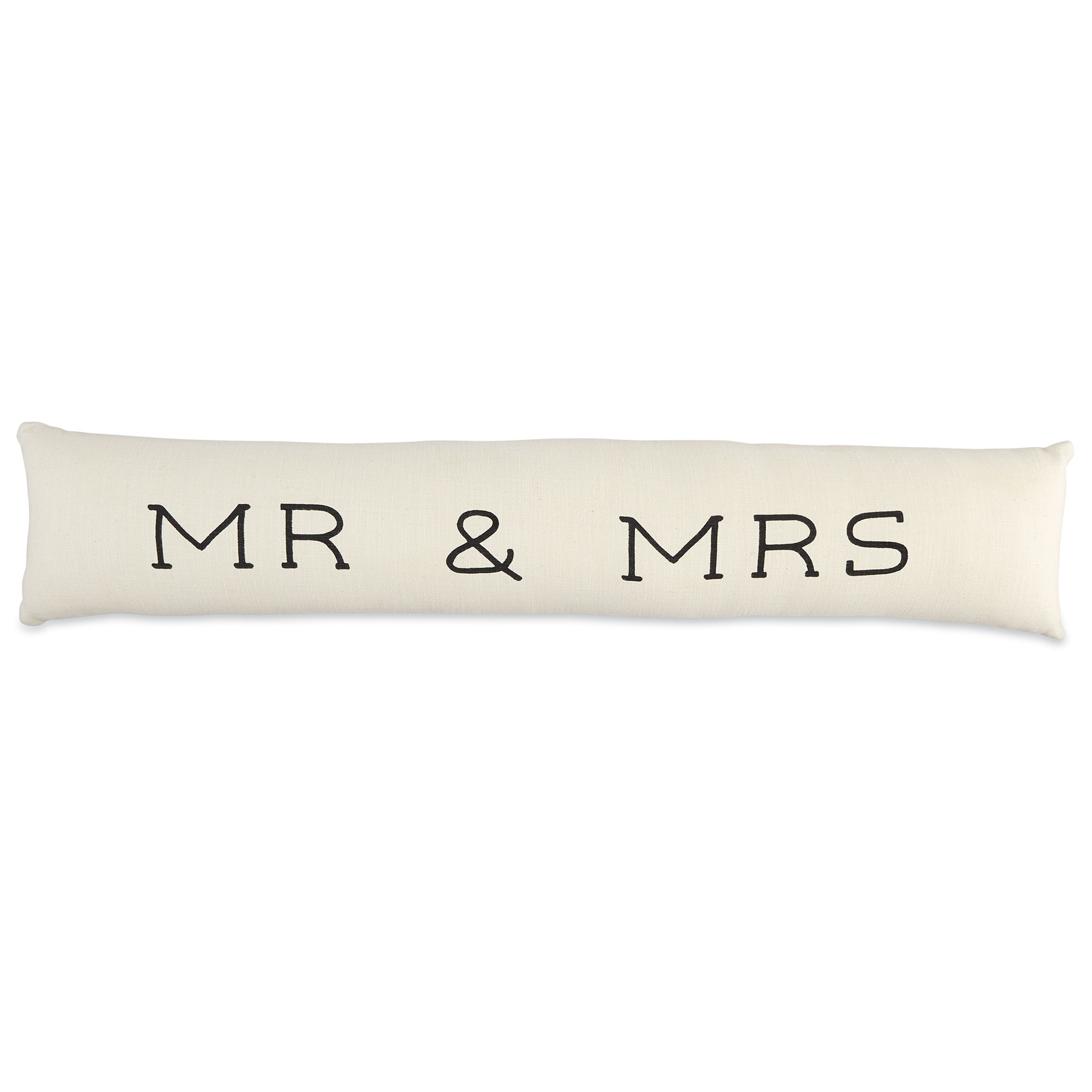 Mud Pie Mr. & Mrs. Skinny Pillow