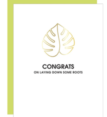 Chez Gagne Laying Down Roots Paperclip Card