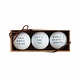 Mud Pie LETS PAR TEE GOLF BALL SET