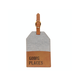 Mud Pie GOING CANVAS LUGGAGE TAG