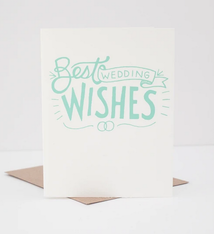 Exit343Design Best Wedding Wishes Card