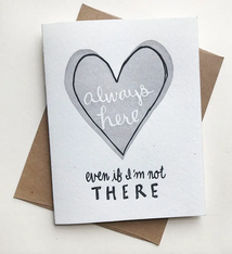 Steel Petal Press Always Here Card