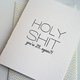 Steel Petal Press Holy Shit 29 Again Birthday Card