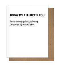 Pretty Alright Goods Celebrate You Card