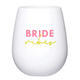 Creative Brands Bride Vibes Silicone Wine Glass