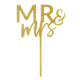 Creative Brands Mr & Mrs Cake Topper