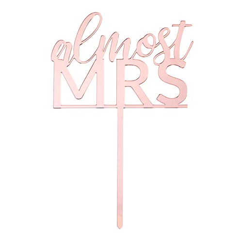 Creative Brands Almost Mrs Cake Topper