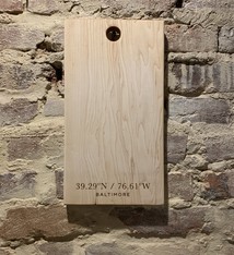 Grainwell Baltimore Coordinates Maple Bar Board