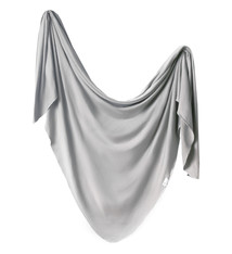 Copper Pearl Knit Swaddle Blanket Stone