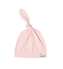Copper Pearl Top Knot Hat Blush