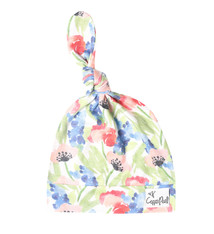 Copper Pearl Top Knot Hat Wren