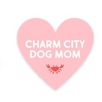 Dogs of Charm City Charm City Dog Mom Sticker