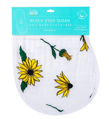 Little Hometown Black Eyed Susan Burp & Bib