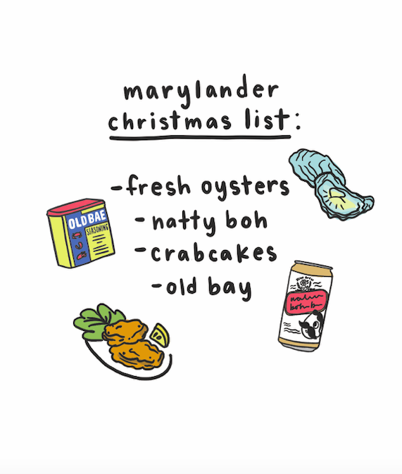 Brittany Paige Marylander Christmas List Card