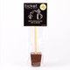 Ticket Chocolate Hot Chocolate on a Stick - Salted Caramel