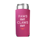 Dogs of Charm City Paws Out Claws Out Slim Can Cooler