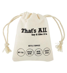 Creative Brands Wine Bottle Stoppers 4 Pack