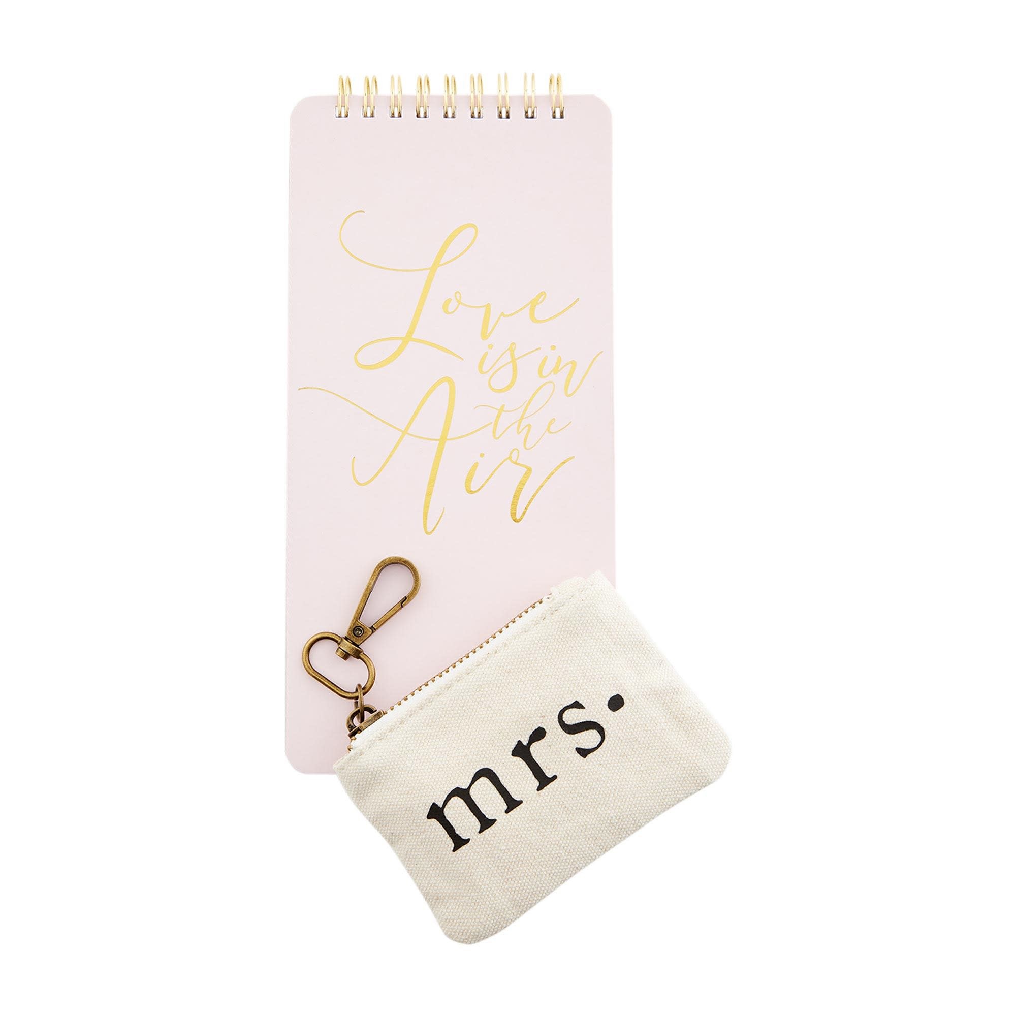 Mud Pie Love is in the Air Wedding Pouch Set