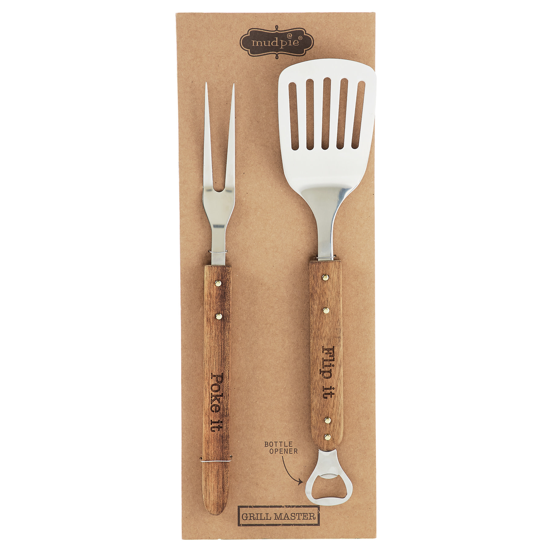 Mud Pie GRILL MASTER UTENSIL SET