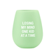 About Face Designs Losing My Mind Silicone Wine Glass