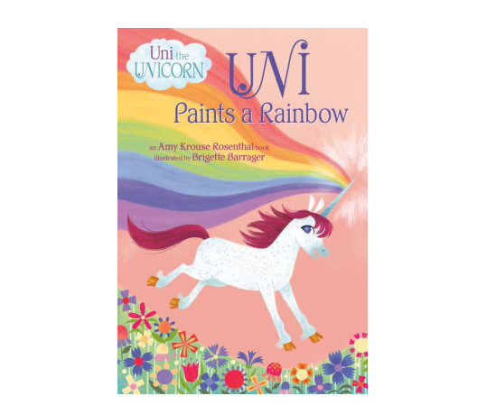 Penguin Randomhouse Uni Paints a Rainbow Board Book