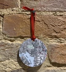 Daisy Mae Designs Canton Map Ornament