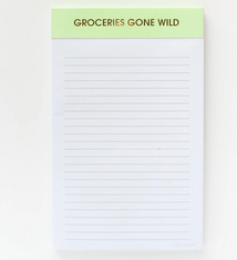 Chez Gagne Groceries Gone Wild Notepad