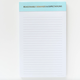 Chez Gagne Reasonable Demands and Expectations Notepad