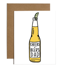 Brittany Paige Cheers and Beers Dad Card