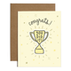 Brittany Paige You Did It Trophy Sticker Card