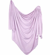 Copper Pearl Knit Swaddle Blanket Lily