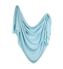 Copper Pearl Knit Swaddle Blanket Sonny